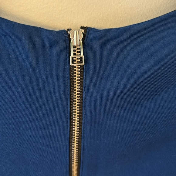 Aritzia Wilfred bodycon blue mini dress - Picture 10 of 12